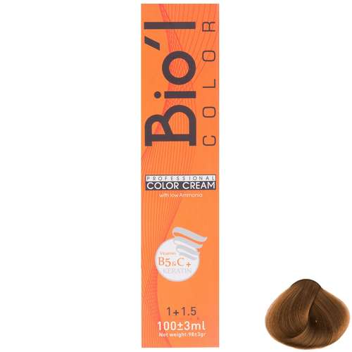 رنگ موی بیول سری Orange مدل بلوند شکلات پرتقالی روشن شماره 8.84