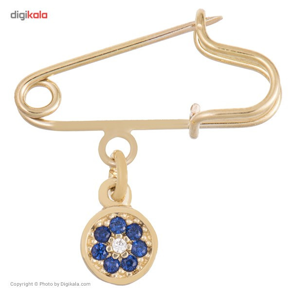 سنجاق سینه طلا 18 عیار رزا مدل PG18