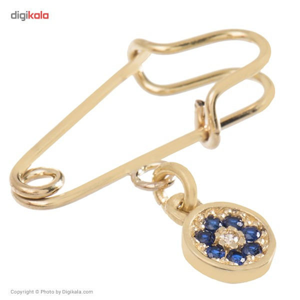 سنجاق سینه طلا 18 عیار رزا مدل PG18