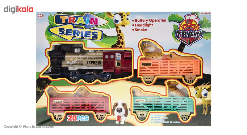 قطار اسباب بازی مدل Train Series قطار اسباب بازی مدل Train Series