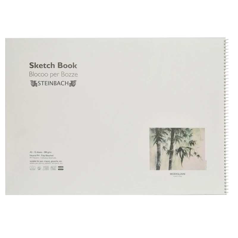  دفتر آبرنگ اشتنباخ مدل مودیگلیانی کد A3