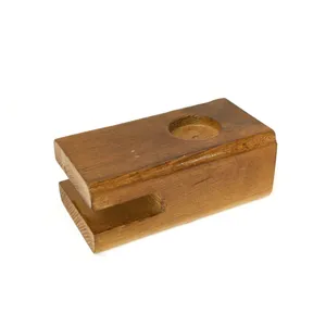 جاشمعی چوبی مدل دستساز