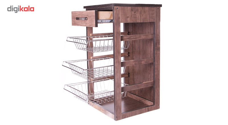 سبد سیب زمینی و پیاز سه طبقه آرین مدل 2206