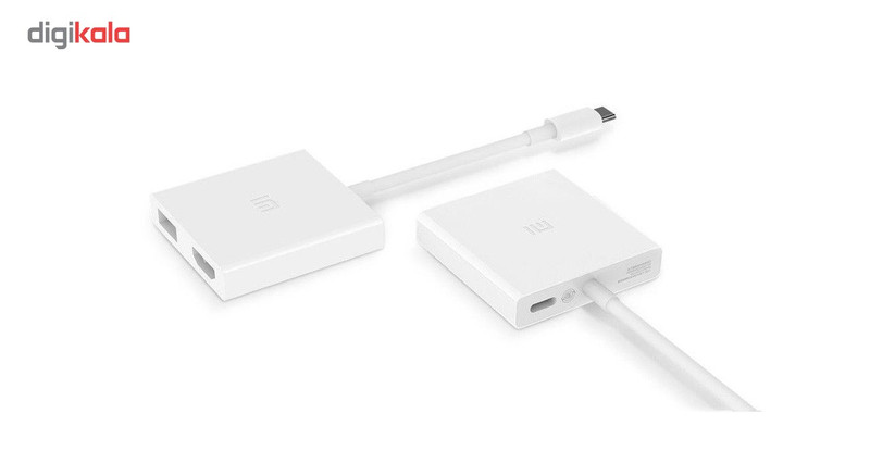 مبدل USB-C به USB 3.0/USB-C/HDMI شیائومی مدل ZJQ01TM 1