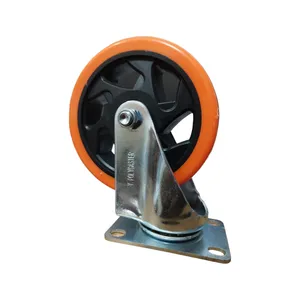 چرخ کفی‌دار گردان پلی کاستر مدل TS-125MM