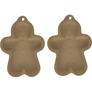 قالب بیسکوییت کیلو مدل NA99 Gingerbread Men - بسته 2 عددی