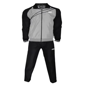 ست گرمکن و شلوار مردانه 1991 اس دبلیو مدل Bresident Blackgray