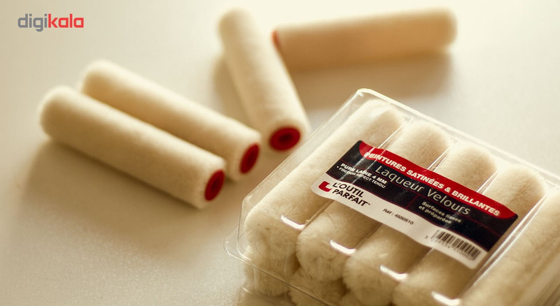 غلتک نقاشی اوتی پقفه مدل Laqueur Velours سایز 11 سانتی متر بسته 10 عددی