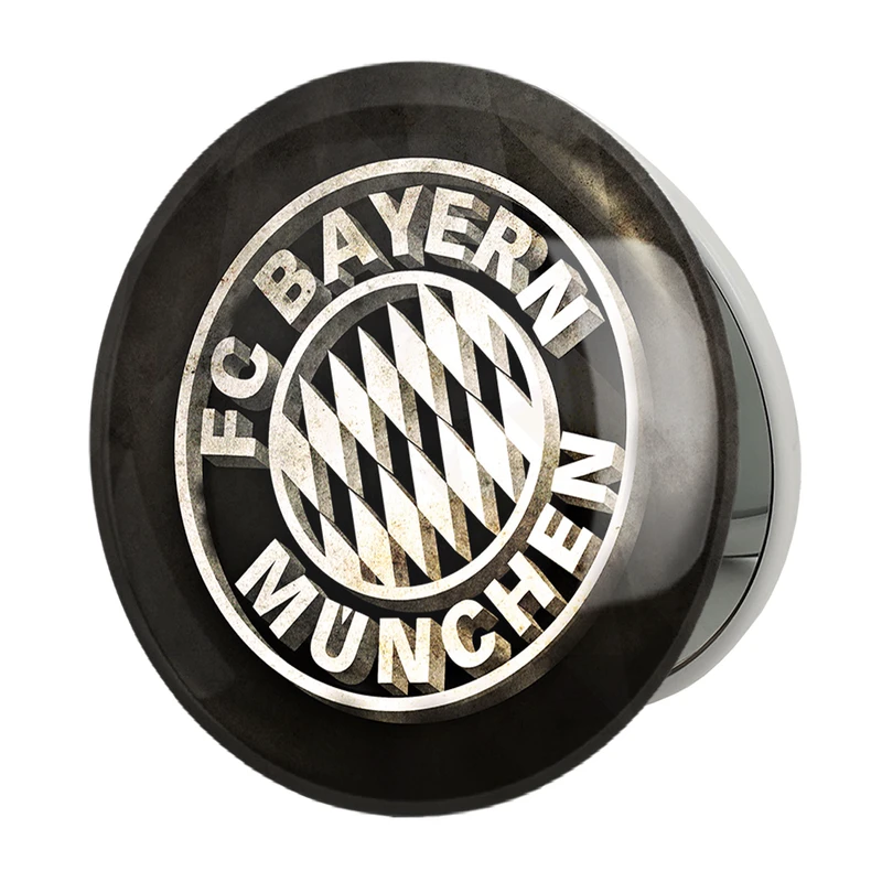 آینه جیبی خندالو طرح باشگاه بایرن مونیخ مدل تاشو کد 26662 