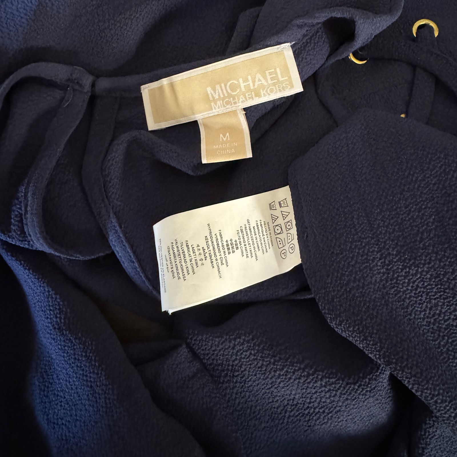 بلوز آستین بلند زنانه مایکل کورس مدل AG622 - - 3