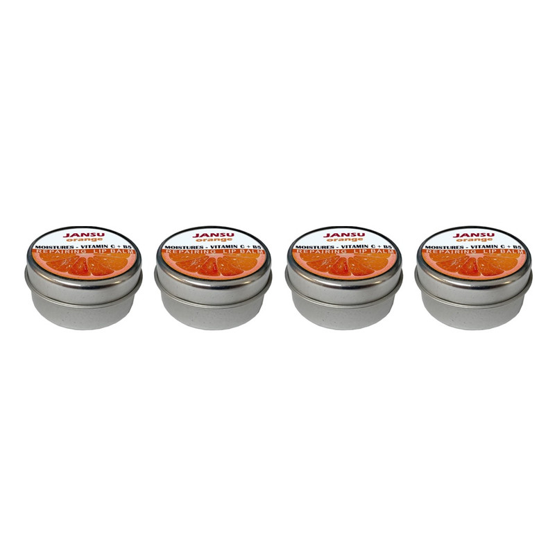 بالم لب جانسو مدل Orange مجموعه 4 عددی