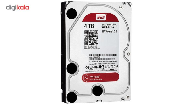 هارددیسک اینترنال وسترن دیجیتال مدل Red WD40EFRX ظرفیت 4 ترابایت 3