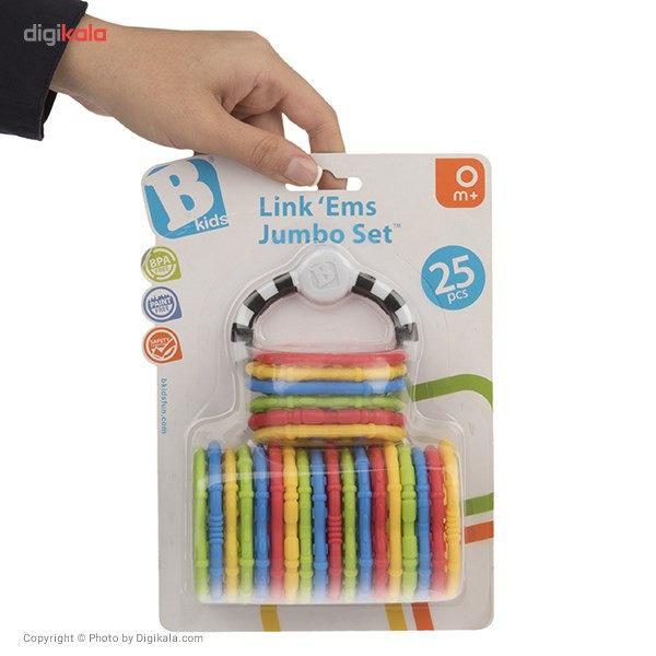 مجموعه گیره اسباب بازی بلوباکس مدل Ems Jumbo