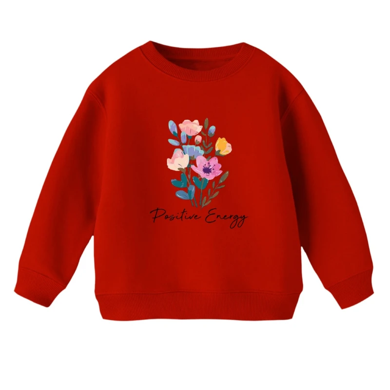 سویشرت بچگانه مدل گل ها کد 2 