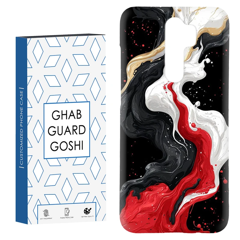کاور قاب گارد گوشی طرح آبرنگی کد Dimo-582 مناسب برای گوشی موبایل شیائومی Redmi 9 / Redmi 9 Prime