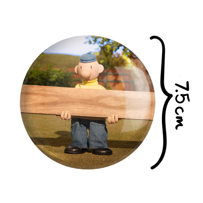 آینه جیبی خندالو طرح پت و مت مدل تاشو کد 28054