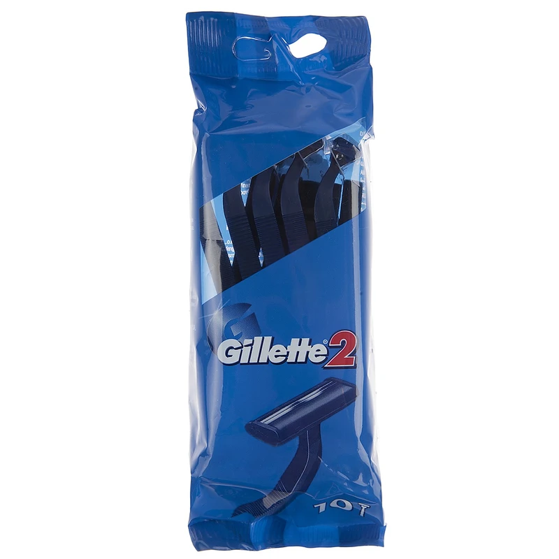 خود تراش ژیلت مدل Gillette 2 بسته 5 عددی