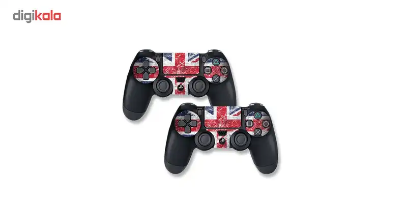 برچسب افقی پلی استیشن 4 اسلیم گراسیپا طرح U.K