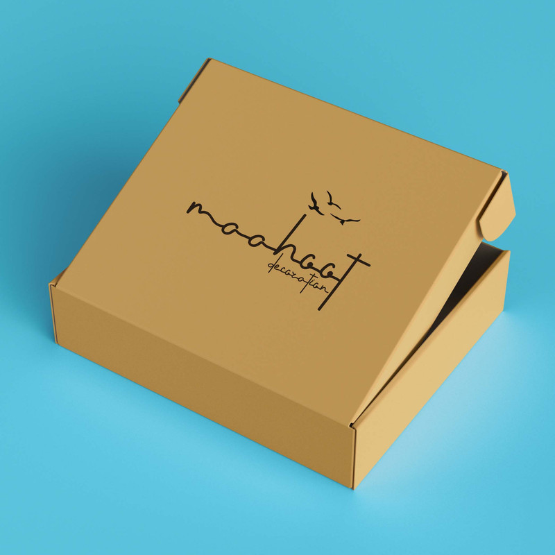 دیوارکوب ماهوت طرح کوه و خورشید و برگ مجموعه 3 عددی