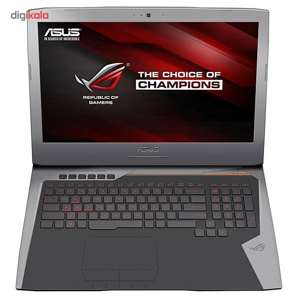 لپ تاپ 17 اینچی ایسوس مدل ROG G752VS - A