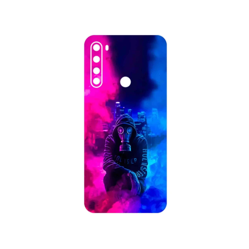 برچسب پوششی ماهوت مدل Smoke Rainbow Digital Art 2 مناسب برای گوشی موبایل شیائومی Redmi Note 8 2021
