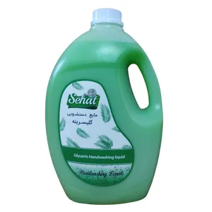 مایع دستشویی صحت مدل گلیسرینه سبز حجم 2.5 لیتر