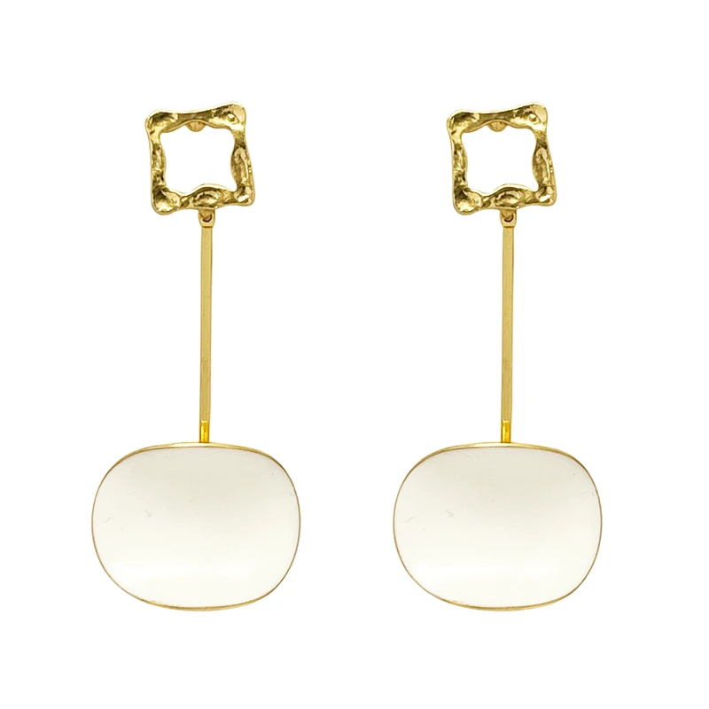 گوشواره میخی زنانه گالری عزیزی مدل آلبالو