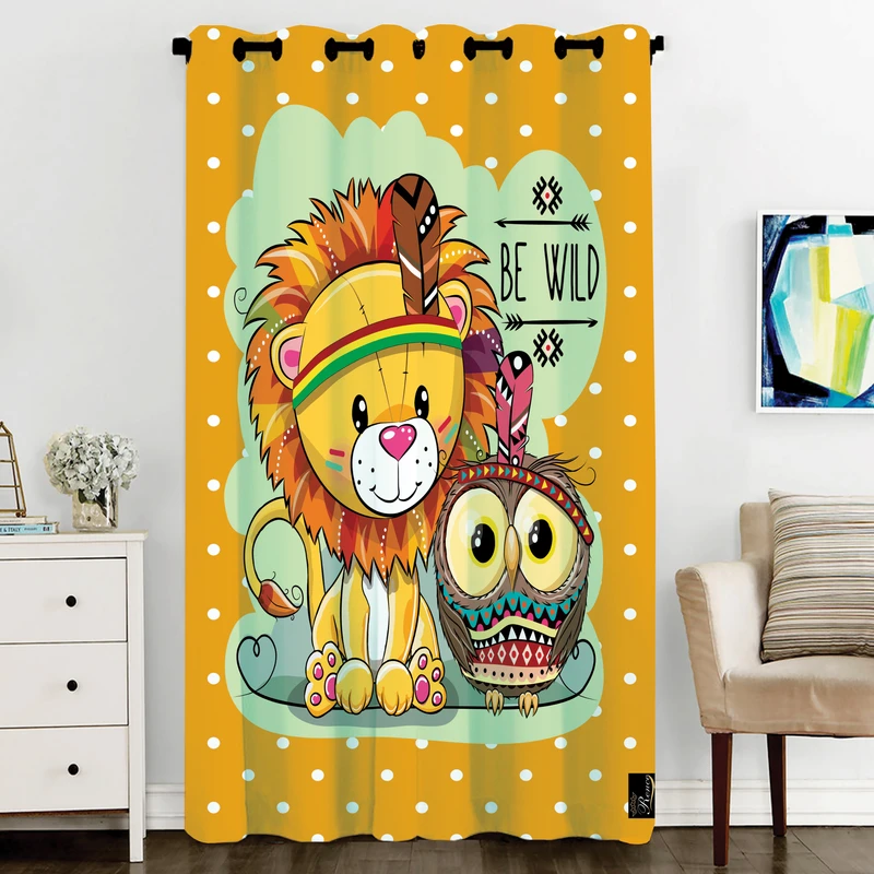 پرده مدل C3-50613 سایز 290x140 سانتی متر 