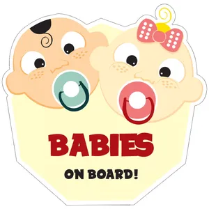 Grasipa Baby On Board C-16 Sticker