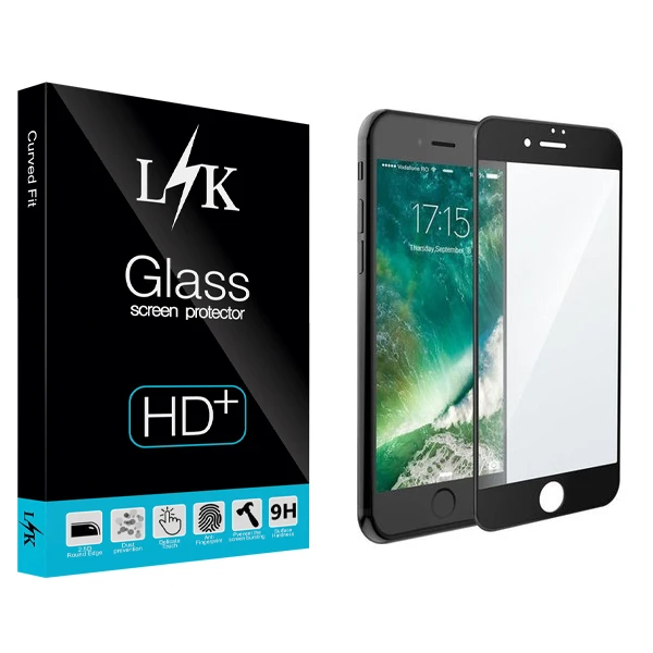 محافظ صفحه نمایش آر جی ال کی مدل Hard glass مناسب برای گوشی موبایل اپل Iphone 7 plus