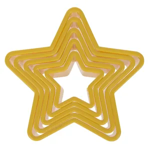 کاتر کوکی زیل مدل N206 - بسته 5 عددی