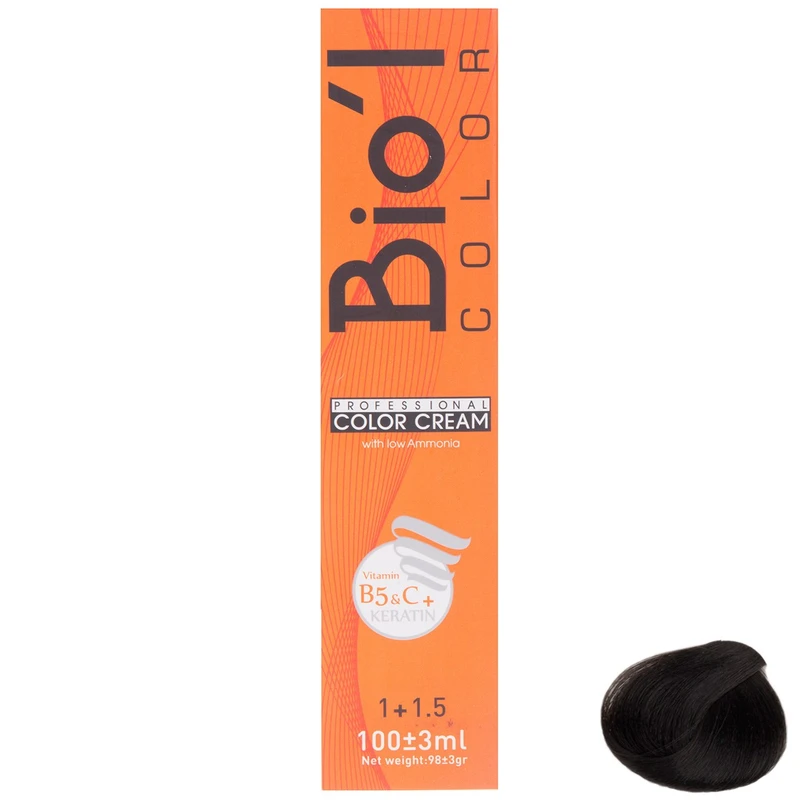 رنگ موی بیول سری Natural مدل Burned Brown شماره 2.0