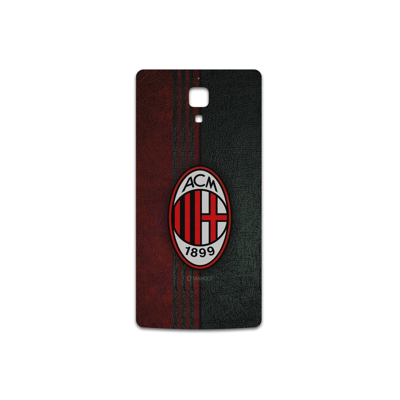 برچسب پوششی ماهوت مدل AC-Milan-FC مناسب برای گوشی موبایل موتورولا Moto X Force