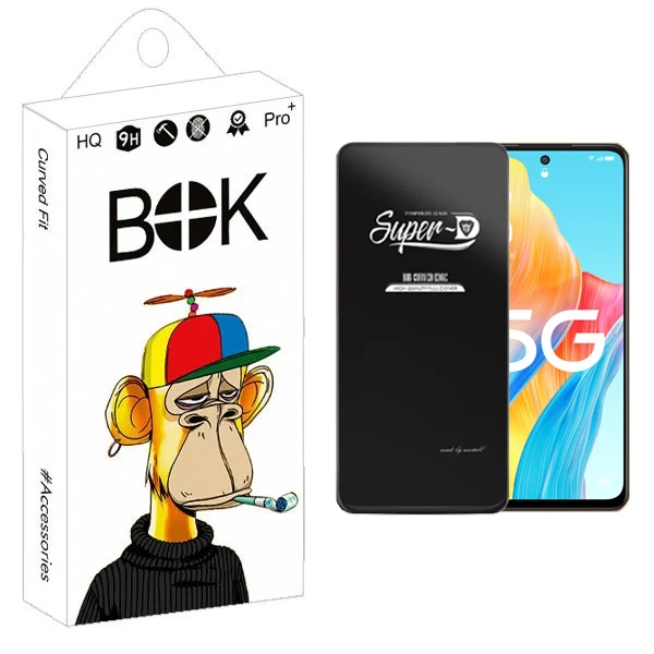 محافظ صفحه نمایش بوک مدل Transparent SuperD مناسب برای گوشی موبایل اوپو K11x 5G