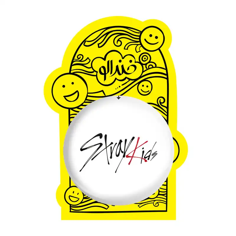 آینه جیبی خندالو مدل گروه استری کیدز Stray Kids  کد 11851