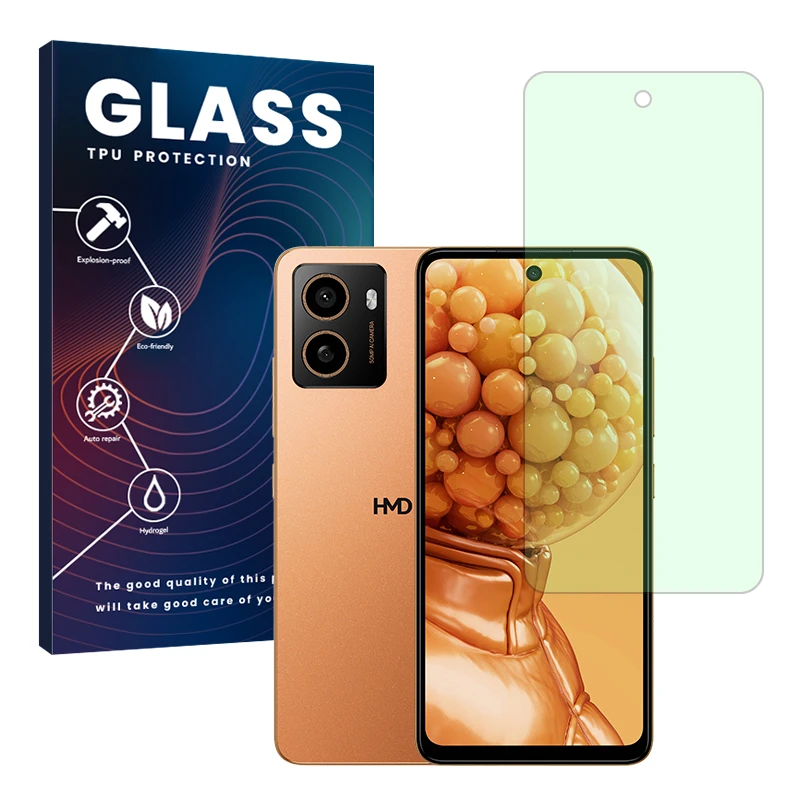 محافظ صفحه نمایش حفاظت از نور سبز گلس مدل Eye Care مناسب برای گوشی موبایل اچ ام دی Pulse Plus