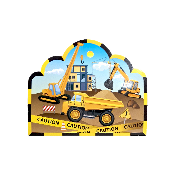 کارت دعوت مدل راه سازی کد RoadBuildingCard1 مجموعه 10 عددی