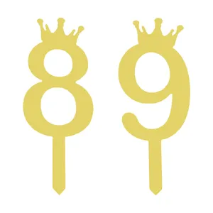 تاپر کیک هانستو مدل عدد 89 کد TPN89 مجموعه 2 عددی