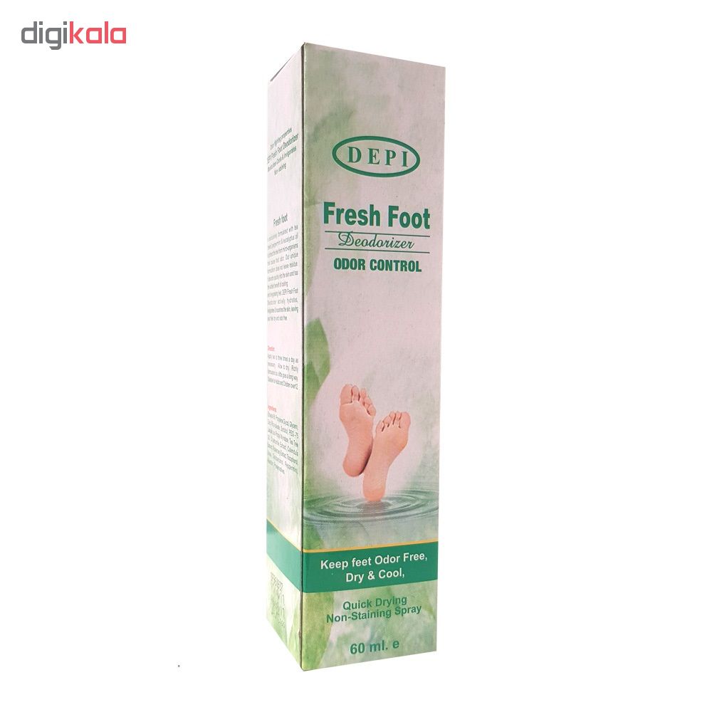 اسپری رفع ترک پا دپی مدل Fresh Foot حجم 60 میلی لیتر