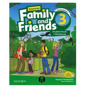 کتاب Family and Friends 3 اثر Tamzin Thompson and Naomi Simmons انتشارات الوندپویان