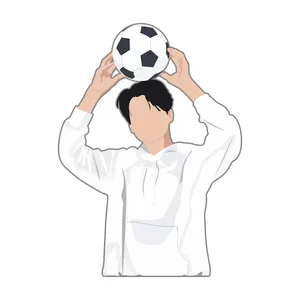 برچسب لپ تاپ طرح فوتبالیست کد 1