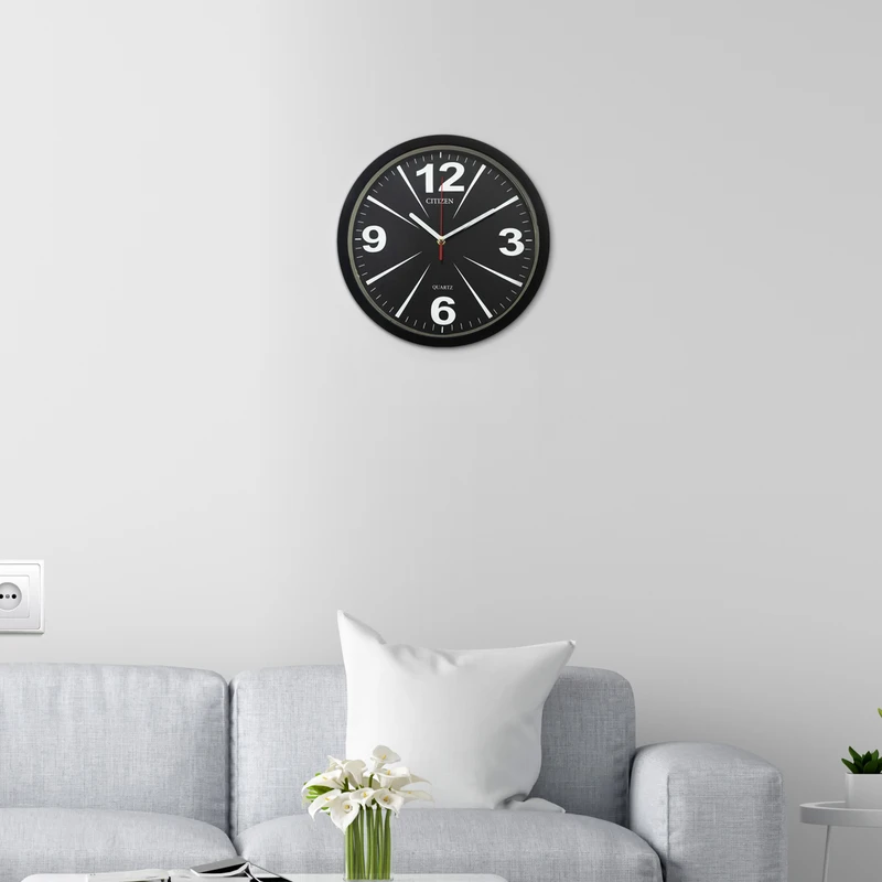 ساعت دیواری مدل طرح خطی