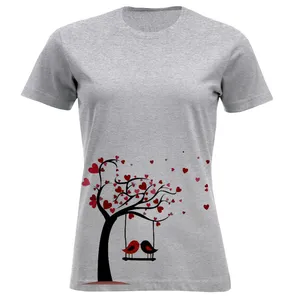 تی شرت آستین کوتاه زنانه مدل درخت A28