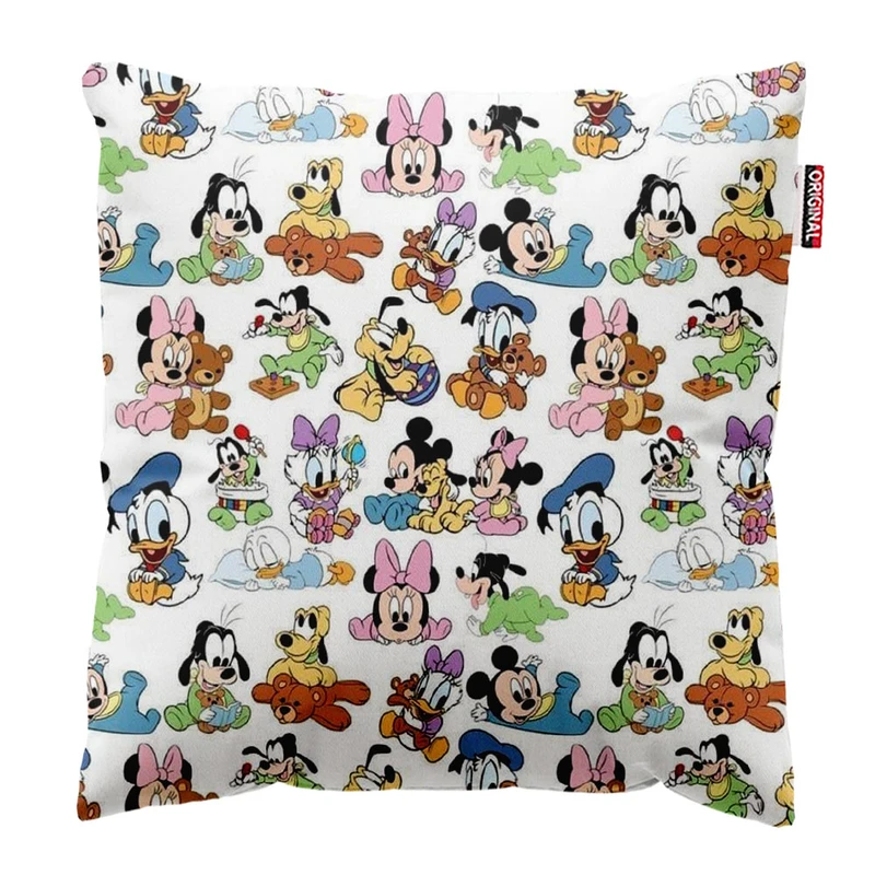 کوسن پاد آفرین طرح میکی موس کد 1248 سایز 30*30 سانتی متر