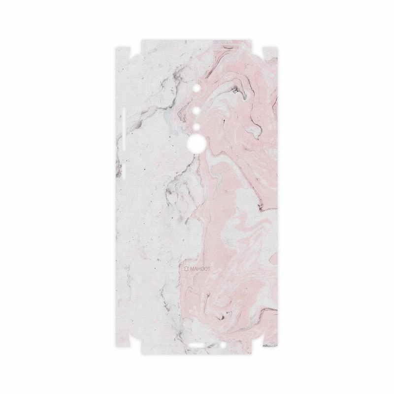برچسب پوششی ماهوت مدل Blanco-Pink-Marble-FullSkin مناسب برای گوشی موبایل یومی A1 Pro