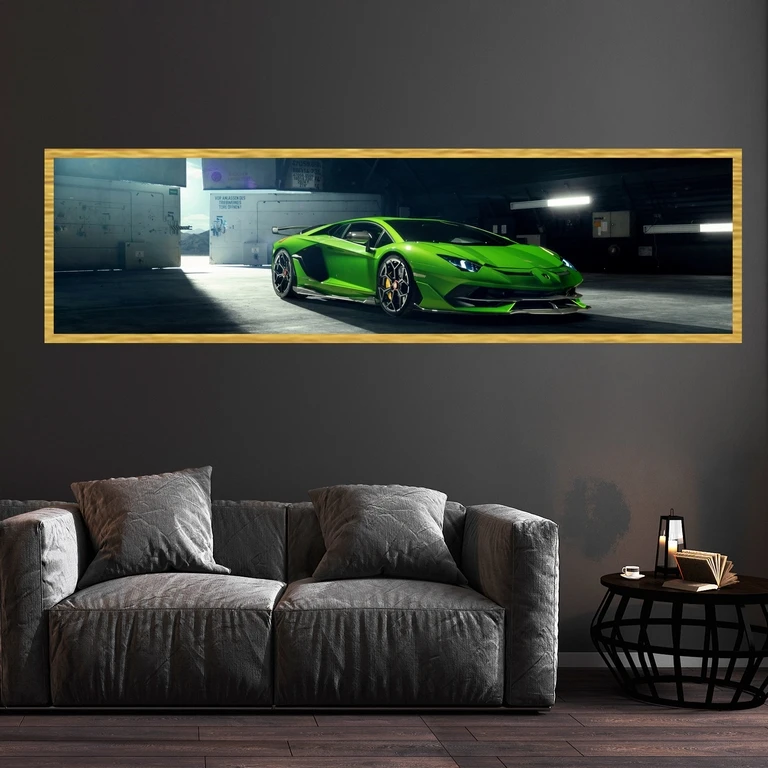 تابلو بکلیت طرح اتومبیل ماشین لامبورگینی مدل T-7871