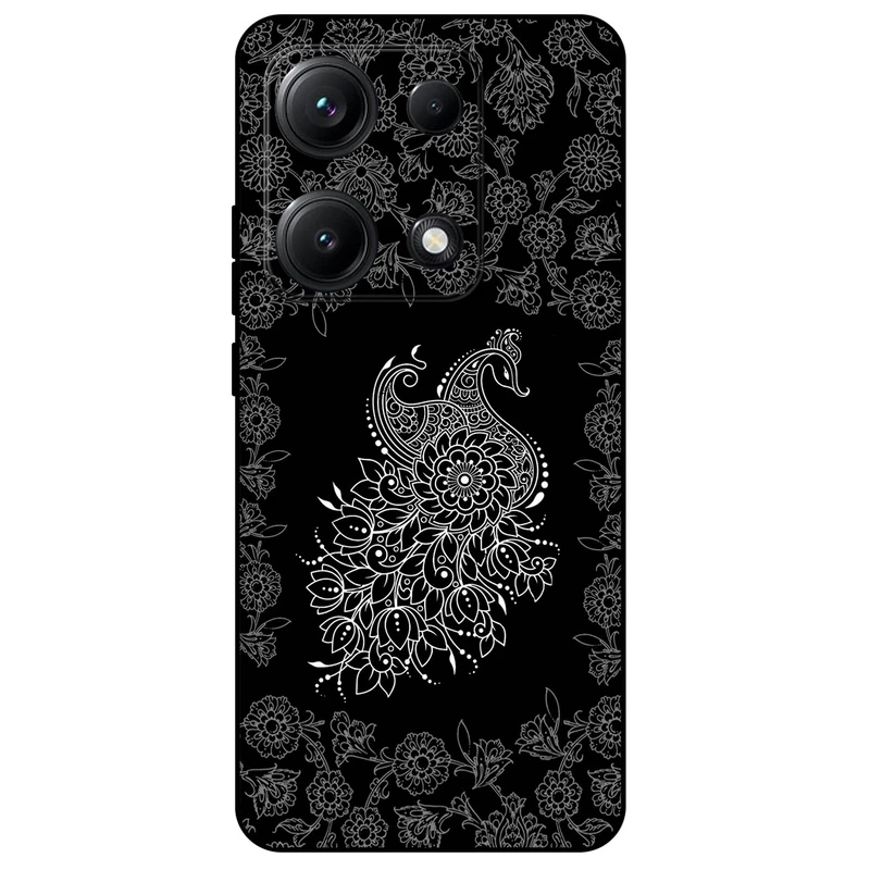 کاور مگافون طرح ققنوس مدل 7425 مناسب برای گوشی موبایل شیائومی Redmi Note 14S