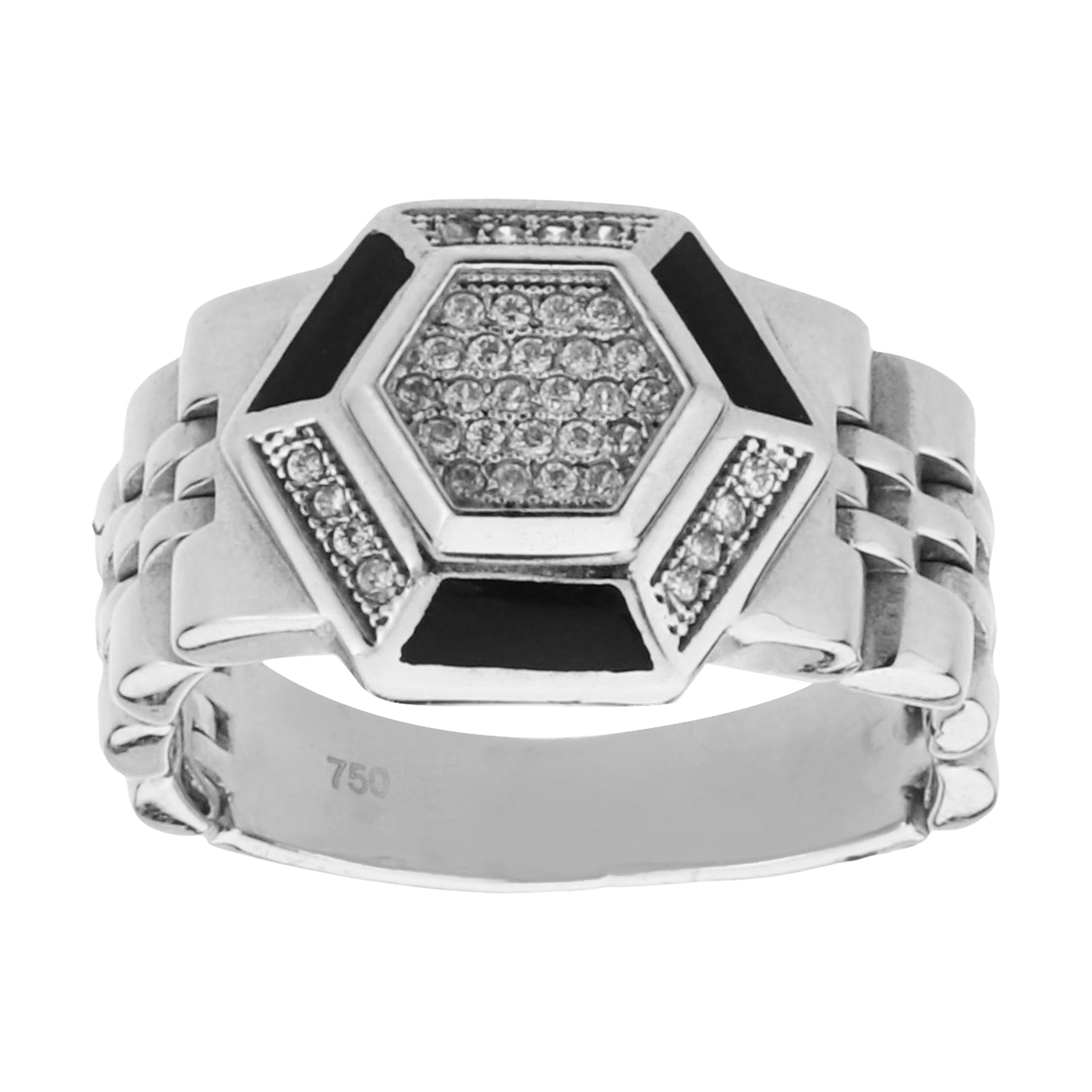 انگشتر طلا 18 عیار مردانه مایا ماهک مدل SR0572