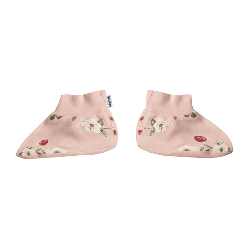 پاپوش نوزادی آدمک  مدل توت فرنگی