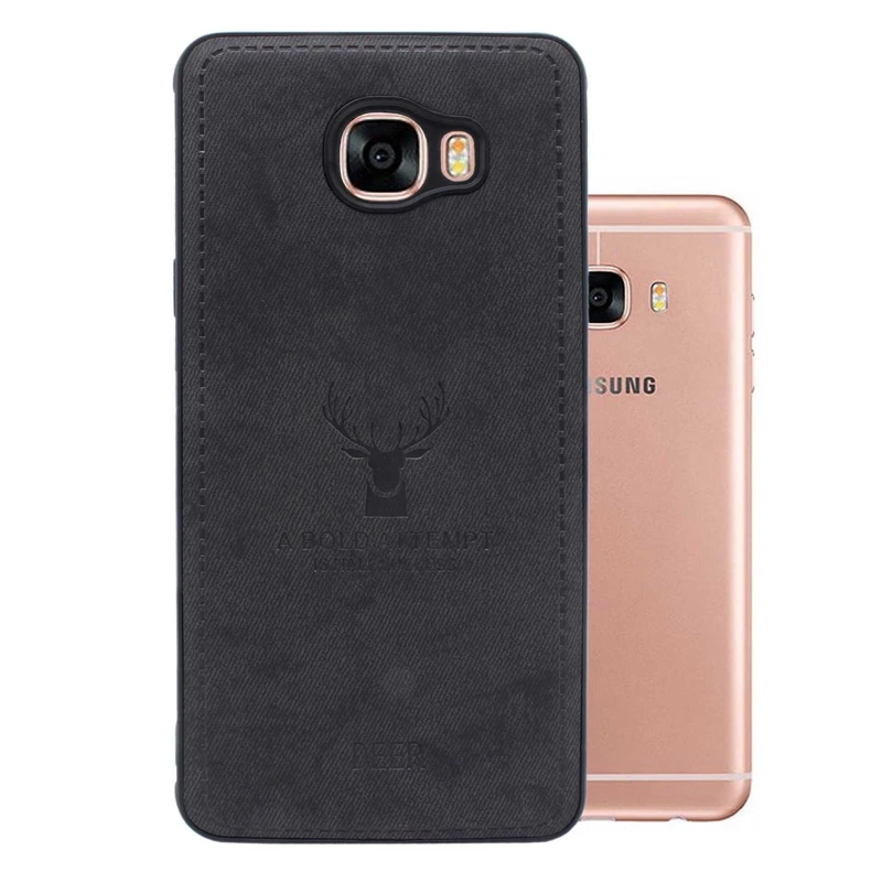 کاور مدل گوزنی مناسب برای گوشی موبایل سامسونگ Galaxy C8 / C7 2017
